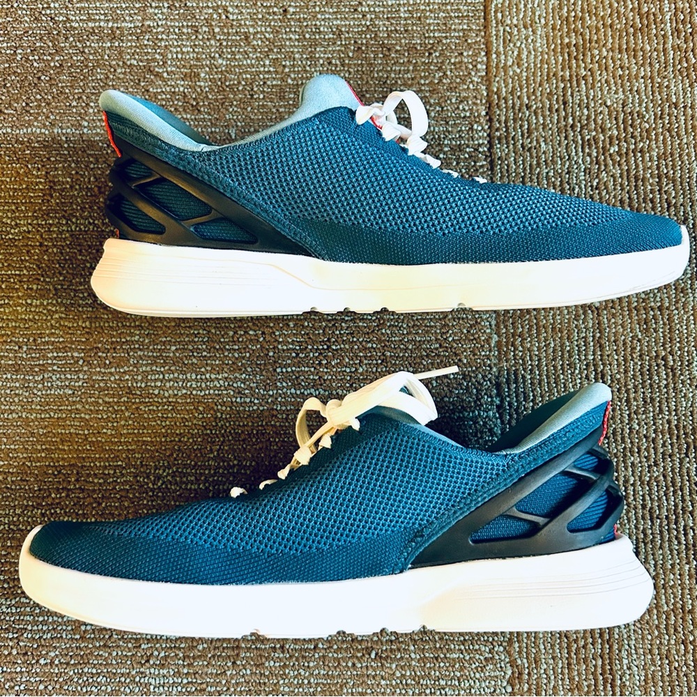 Kizik Deep Sea Blue Athens Slip On Hands Free Casual Sneakers Women 8 Men 6.5 - Picture 5 of 11